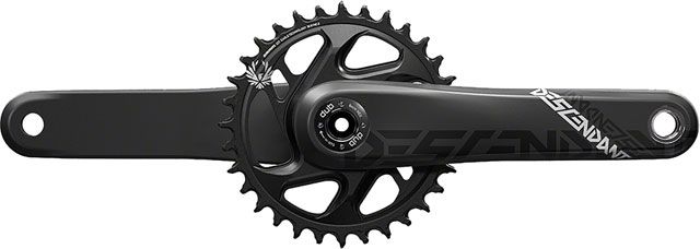 Cranks carbon TRUVATIV Descendant Carbon EAGLE DUB 175mm Black 32T 00.6118.531.000