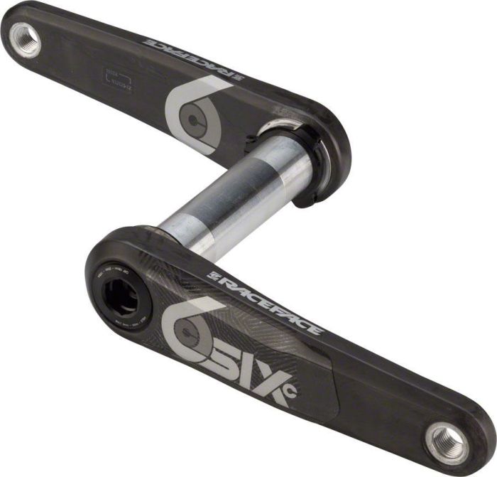 Cranks carboxylic RaceFace SIXC Cinch 165 mm Black