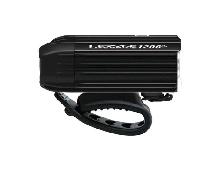 LEZYNE Front Light LITE DRIVE 1200+ USB-C Black Matt