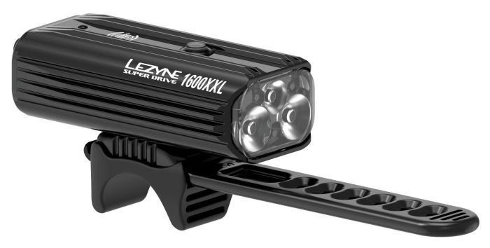 Headlamp with remote control Lezyne Super Drive 1600 XXL (Smart Connect) Remote Loaded Black