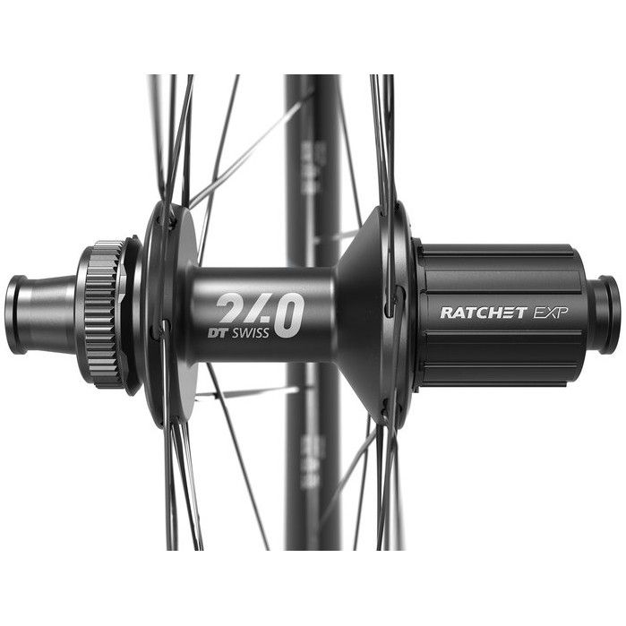 DT SWISS ERC 1400 DICUT 35 Rear Wheel 700c Carbon Clincher Centerlock 12x142mm Shimano HG Road WERC140NIDICA18235