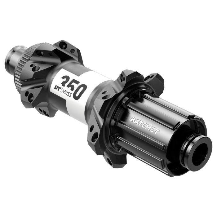 DT SWISS Rear Hub 350 12x142 Centerlock HG 28H Black H35PNCDBR28SA9001S