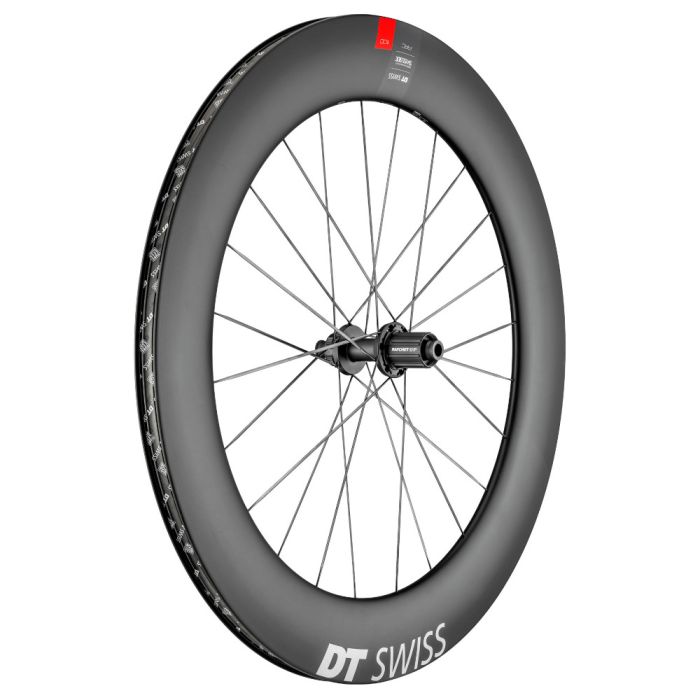 DT SWISS ARC 1100 DICUT 80 Rear Wheel 700c Carbon Clincher Centerlock 12x142mm HG-EV WARC110NIDJCA12558