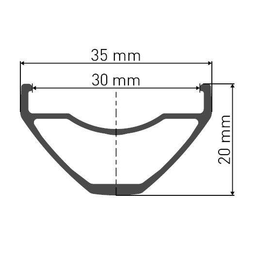 DT SWISS M 1900 SPLINE Front Wheel 27.5 30mm Clincher Centerlock 15x110mm W0M1900BGIXSA18857