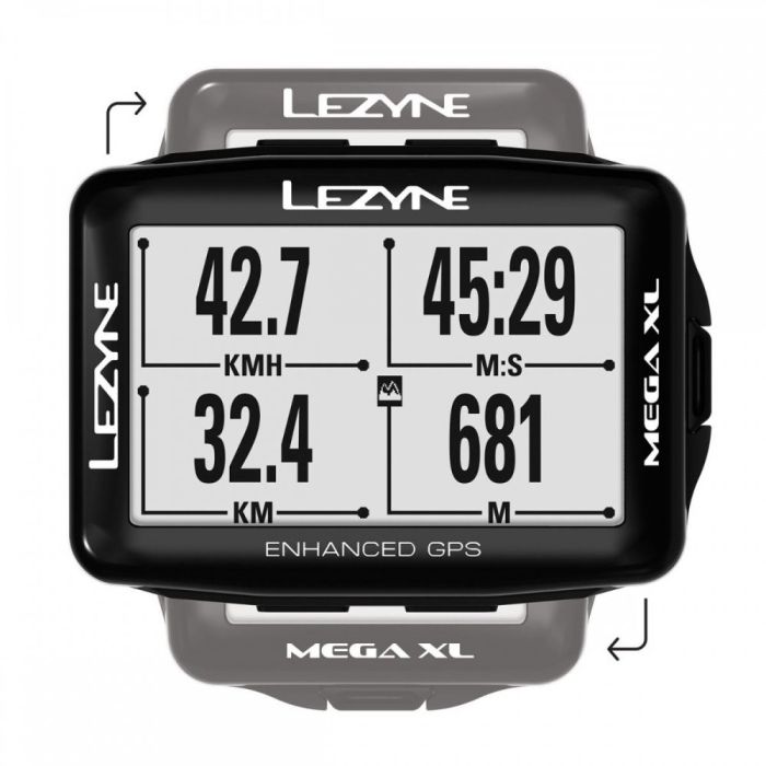 Cycling computer Lezyne Mega XL GPS Smart Loaded