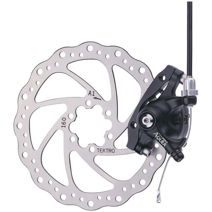 Disc mechanical brake Tektro Aquila-black 160-R