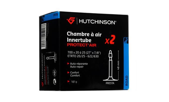 Set of cameras Hutchinson Protect'Air 700X20 / 25 Presta 48 mm 2 pieces