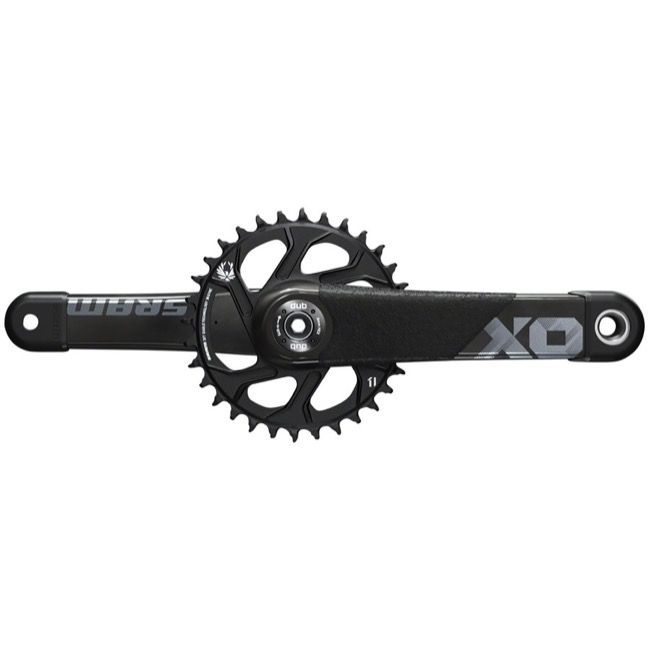 SRAM Crankset X01 All Downhill DUB83 165mm 34t Black B1 00.6118.604.001