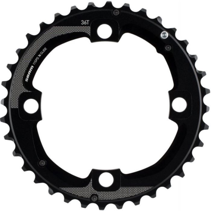 Chainring SRAM MTB 36T 11sp BCD104 NPIN Black 11.6218.022.002