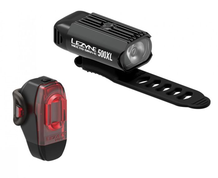 Set light LEZYNE HECTO DRIVE 500XL / KTV PAIR Black