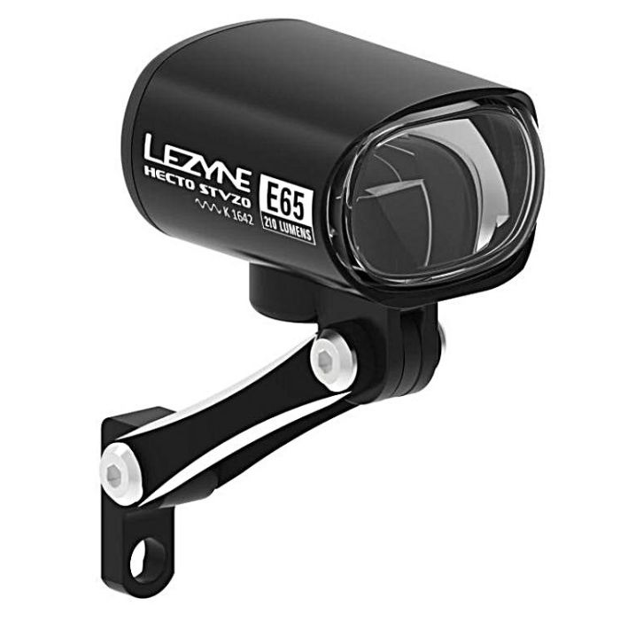 Headlight Lezyne Ebike Hecto STVZO E65 210 LUM