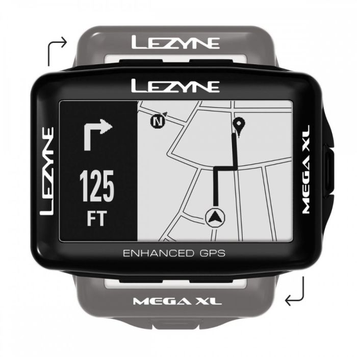 Cycling computer Lezyne Mega XL GPS Smart Loaded