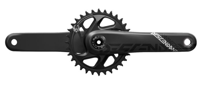 Cranks Truvativ DESCENDANT Carbon DUB Crankset AM FC EAGLE B148 170 Black