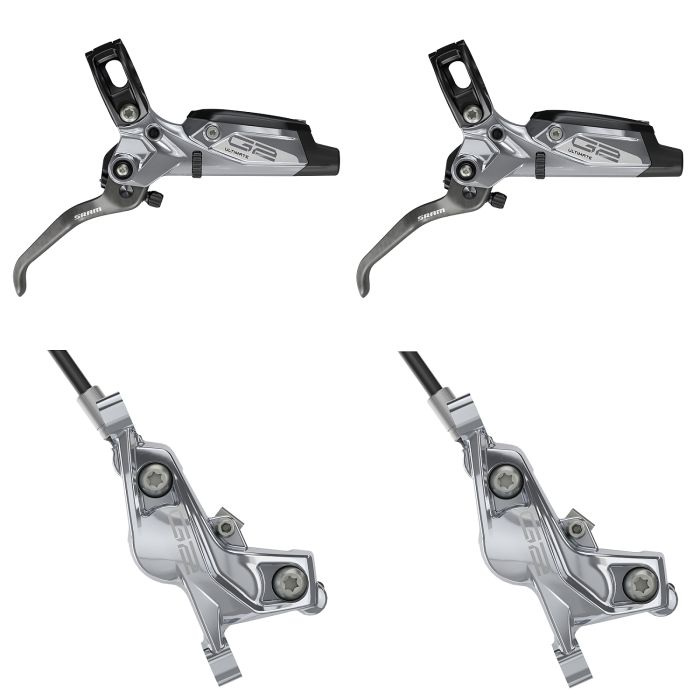 SRAM Disc Brake G2 Ultimate Carbon Ti SwingLink Grey 00.5018.160.000-00.5018.160.001