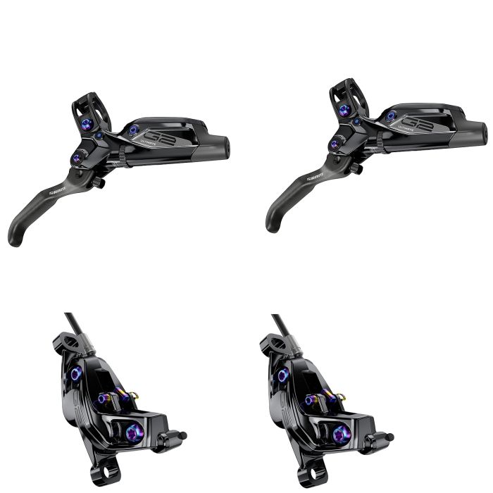 SRAM Disc Brake G2 Ultimate Carbon Rainbow SwingLink Black 00.5018.160.004-00.5018.160.005