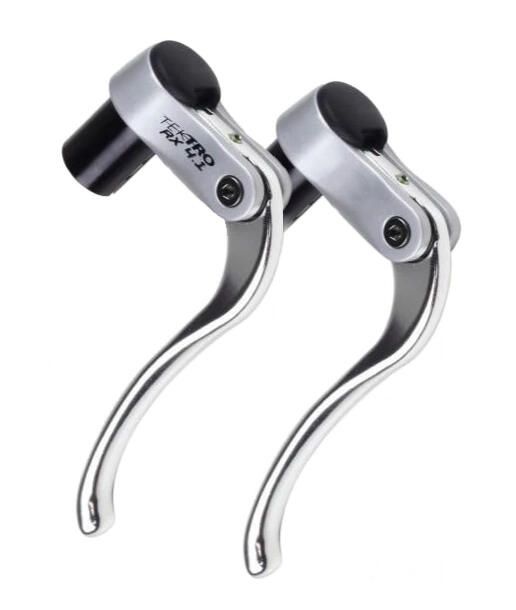 TEKTRO Brake Levers RX4.1 TRIATHLON & TIME TRIAL for BullHorn Handlebar Silver