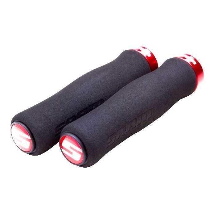 Grips SRAM LOCKING GRIPS FOAM CONT 129 Black Red 00.7915.068.070