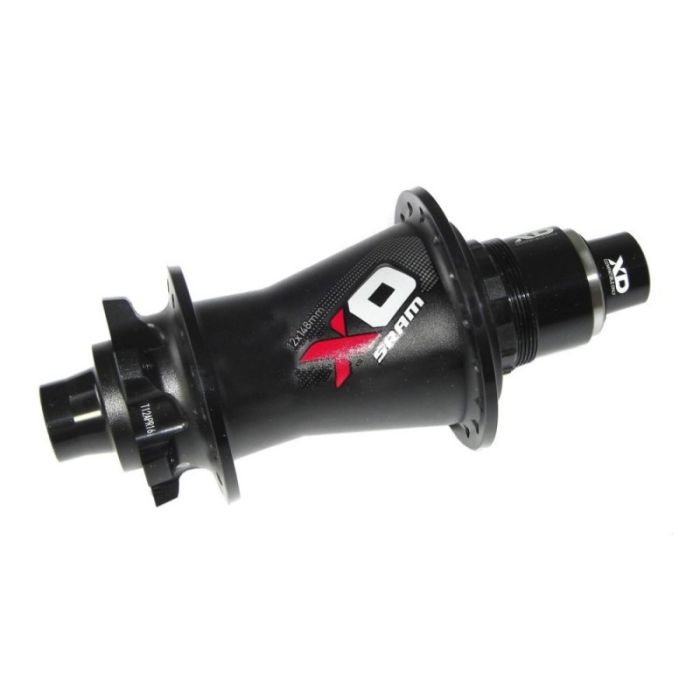 Bushing rear SRAM X0 rear DISC 12X148 Boost XD 32H Black Red 00.2018.006.019