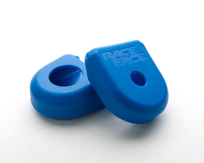 RACEFACE Carbon Crank Arm Boots Blue