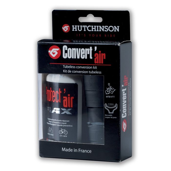 Set for mounting tubeless tires Hutchinson CONVERT AIR