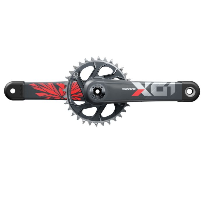 SRAM X01 Eagle X-SYNC2 Carbon Crankset 165mm 32t Boost 148 DUB Black Red C3 00.6118.603.012