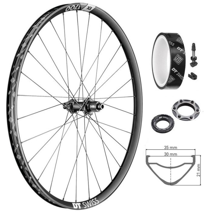 Rear wheel DT Swiss EX1700 Spline Boost 29 "Centerlock Shimano Micro Spline 12x148mm