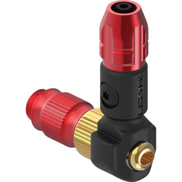 Head to the outdoor pump Lezyne ABS-1 PRO HP CHUCK Red