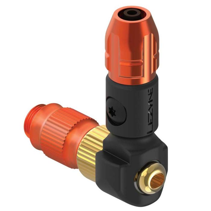 Head to the outdoor pump Lezyne ABS-1 PRO HV CHUCK Orange