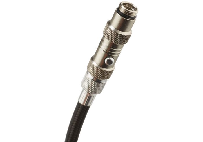 Floor pump for forks and shock absorbers LEZYNE SHOCK DIGITAL DRIVE Silver