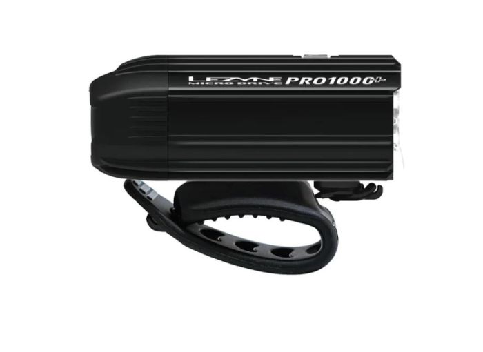 LEZYNE Front Light Micro PRO 1000+ USB-C Black Matt