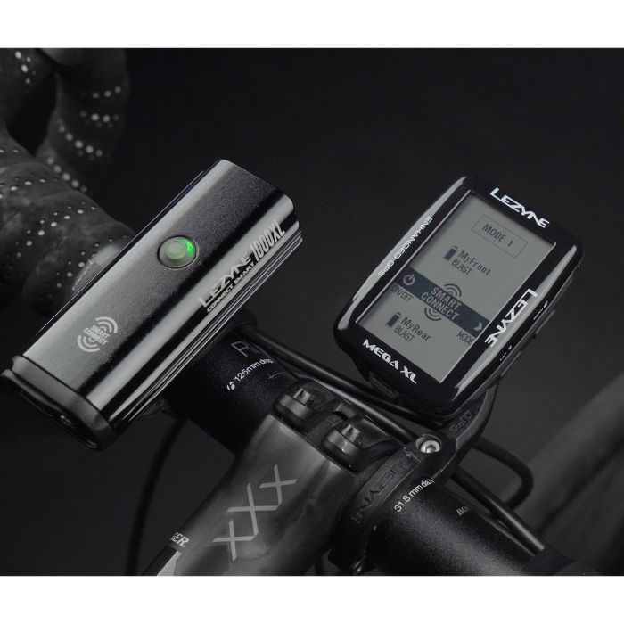 Cycling computer Lezyne Mega XL GPS HR / ProSC LOADED Black