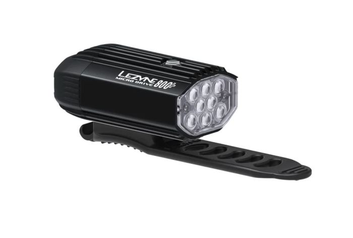 LEZYNE Front Light Micro Drive 800+ USB-C Black Matt