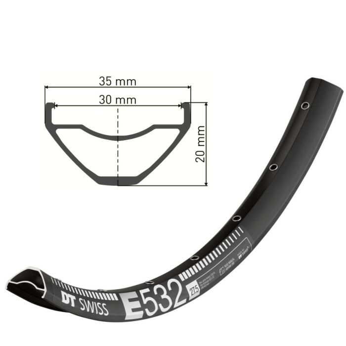 Rim DT SWISS E532 27.5 "32H