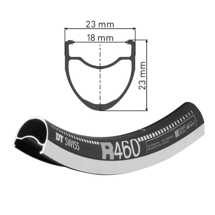 Rim DT Swiss R460 28 "28H