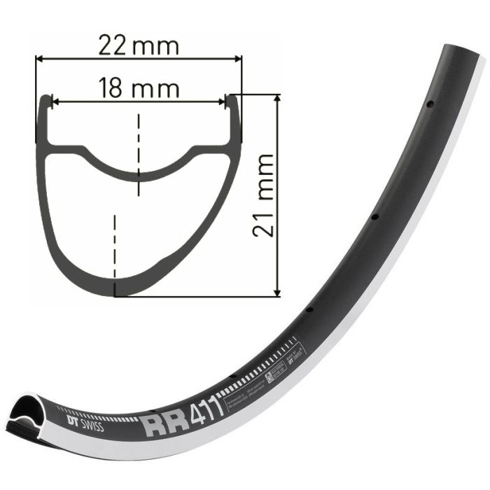 Rim DT SWISS RR411 29 "24H