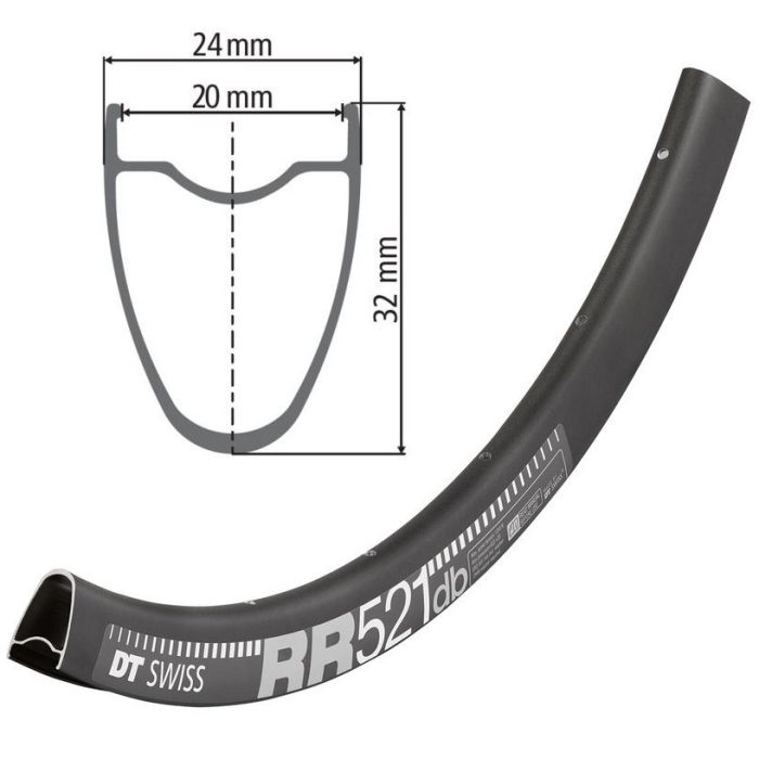 DT SWISS Rim RR521 29 "24H