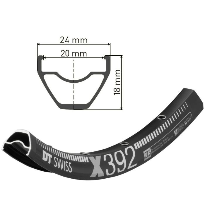 Rim DT Swiss X392 29 "32H