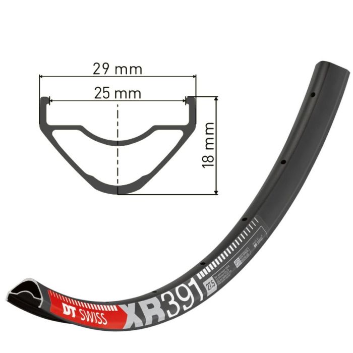 Rim DT Swiss XR391 27.5 "32H