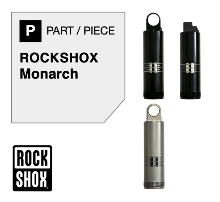 ROCKSHOX Rear Air Shock Damper Bodies Monarch IFP Black 203X57 11.4118.037.019