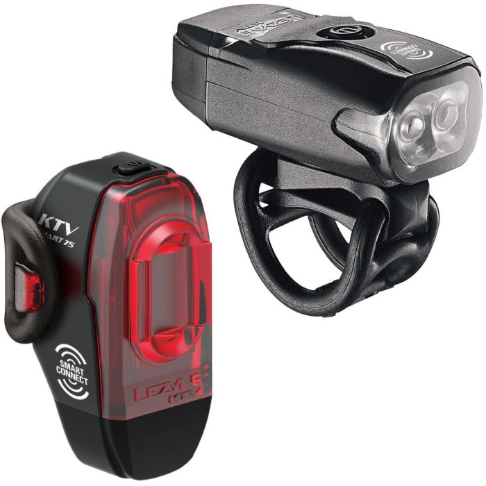 Set light LEZYNE KTV DRIVE / KTV PRO SMART PAIR Black