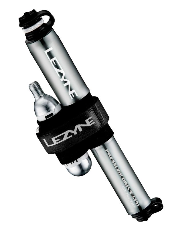 Pump combination Lezyne PRESSURE DRIVE CFH V2 LITE gray