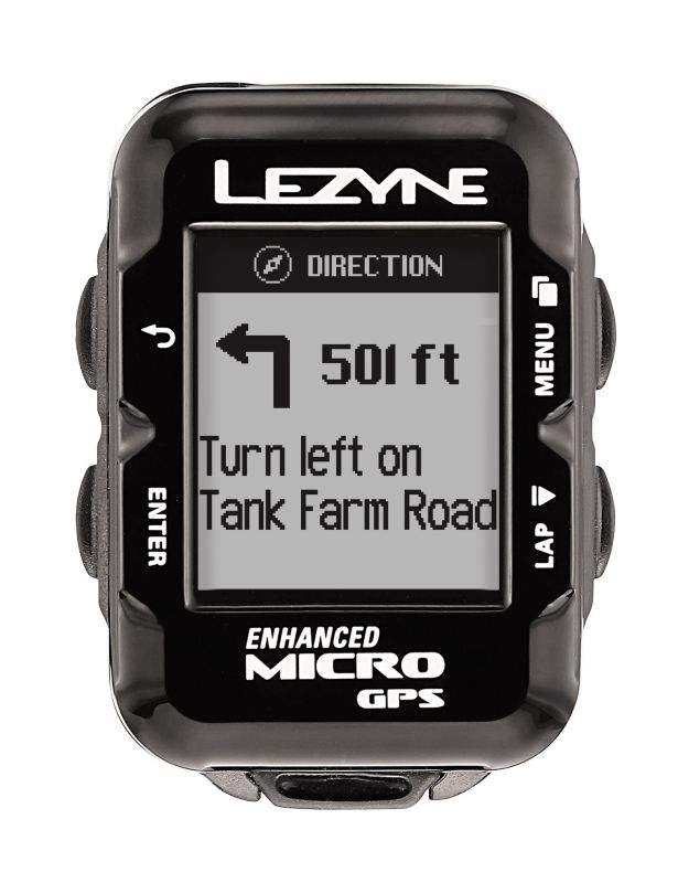 LEZYNE Micro GPS HR LOADED + Heart Rate Monitor Black