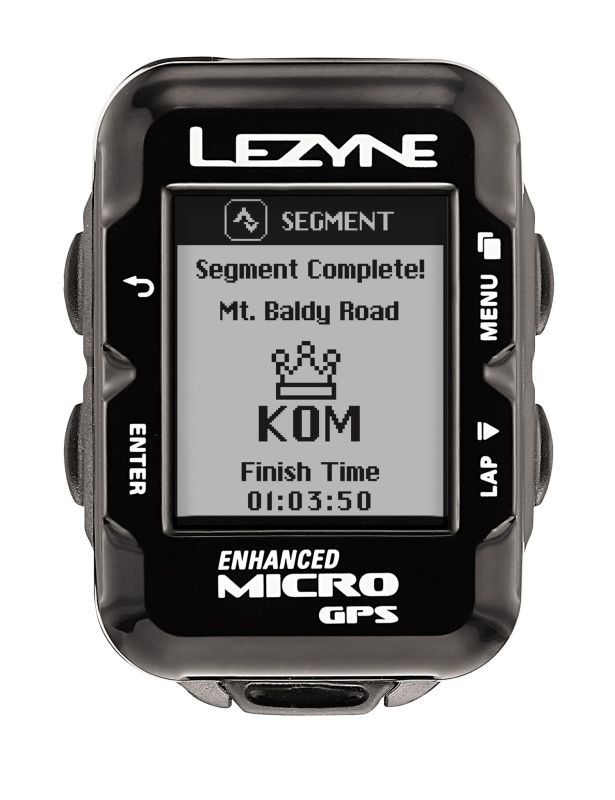 LEZYNE Micro GPS HR LOADED + Heart Rate Monitor Black