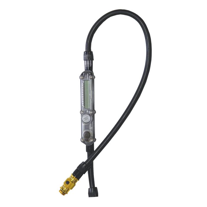 LEZYNE ABS Micro Floor Drive Hose with Digital Gauge Gold