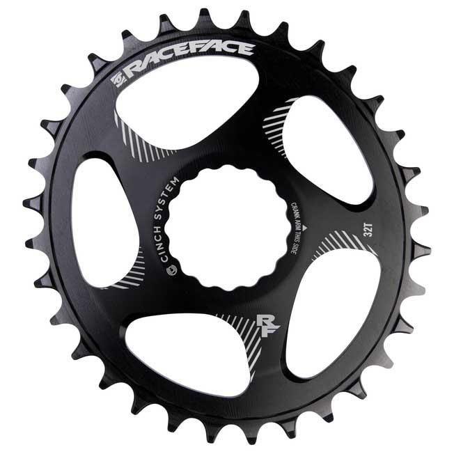 RACEFACE Chainring CINCH DM OVAL 32T 10-12sp Black