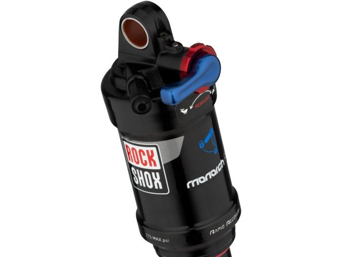 ROCKSHOX Shock RockShox Monarch RL (165x38 / 6.5 "x1.5") Tune-MidReb / MidComp, 430 Lockout Force, Fast Black Body 00.4118.123.002