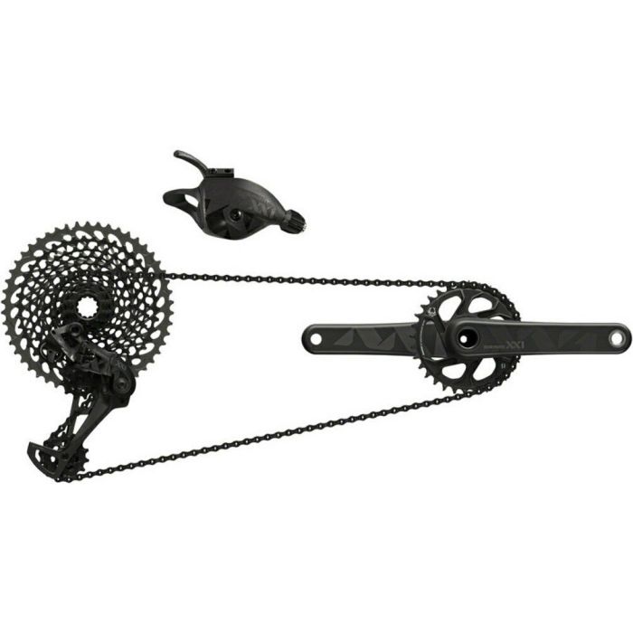 Grupset transmission SRAM XX1 EAGLE 12sp DUB 175 BOOST GROUPSET Black 00.7918.075.003