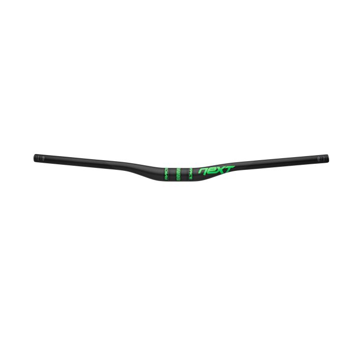 RACEFACE Handlebar NEXT 35 Riser Carbon 35x760mm 20mm Rise Green HB13NX2035X760P802