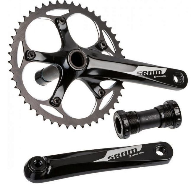 Cranks SRAM S300 AM FC S300 1.1 68mm 165mm MR Black 48 00.6118.121.000