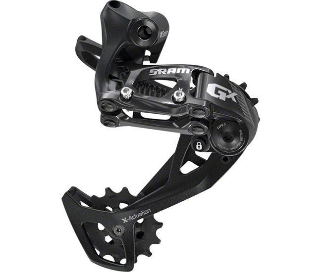 Switch Rear SRAM GX 2x11SPD MEDIUM CAGE Black 00.7518.082.001